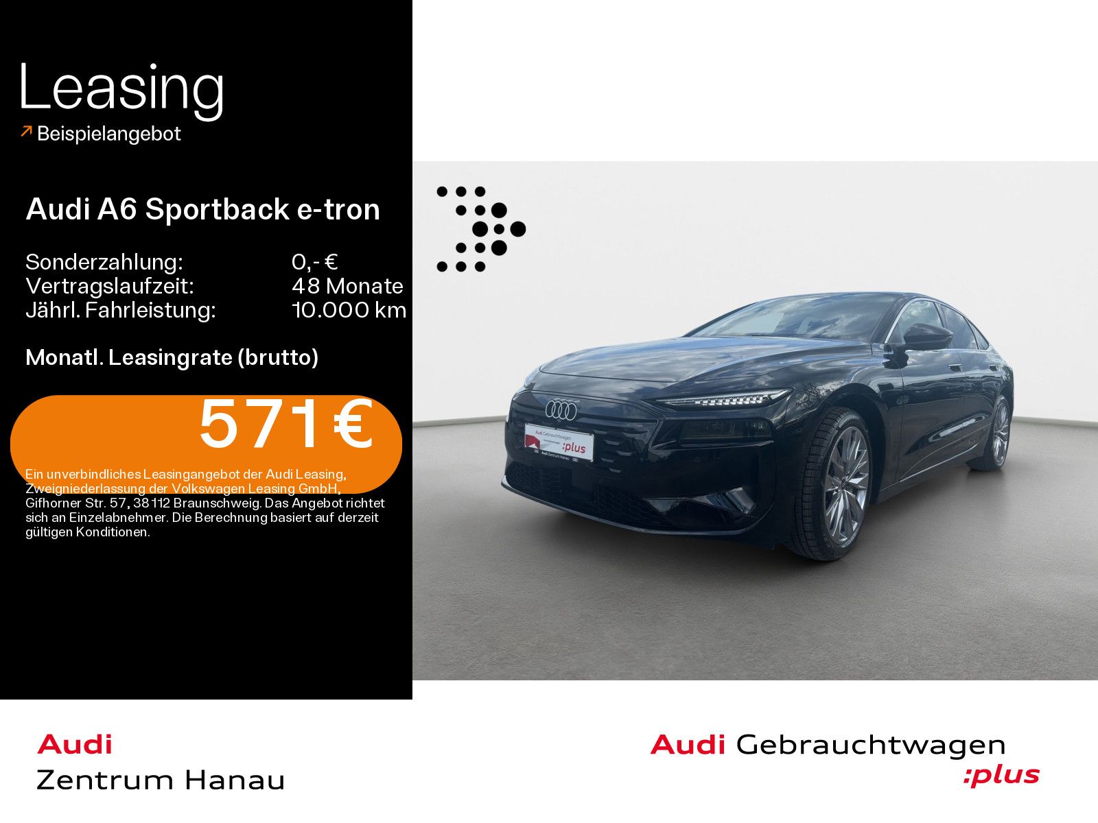 Audi A6 Sportback e-tron performance advanced*0,25%*M