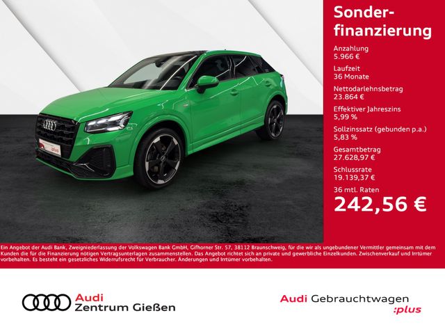 Audi Q2 35 TDI quattro S line Black MATRIX-LED PANO