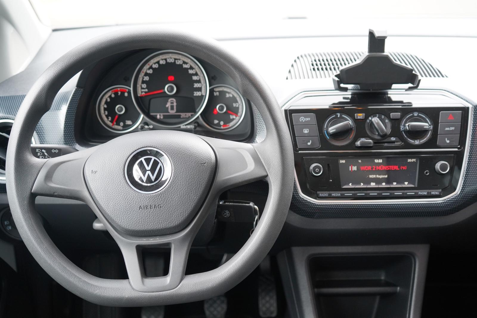 Volkswagen Up 1.0 Basis Klima Sitzheizung Tempomat, миниатюра 20