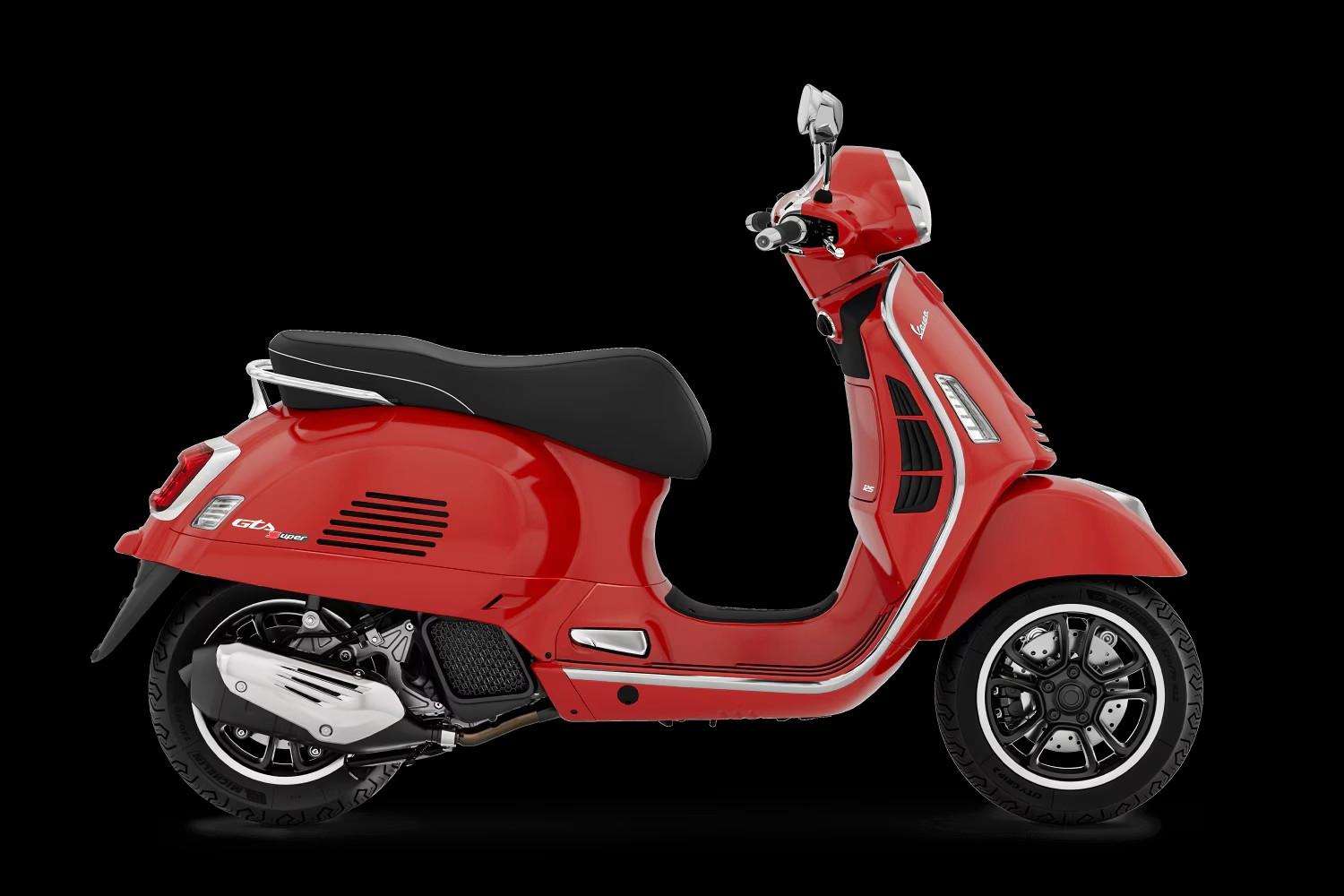 Vespa GTS 125 Super ABS rot E5+