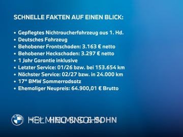 BMW Leasingangebot: BMW 520d Touring HiFi DAB LED AHK ACC Shz. uvm.