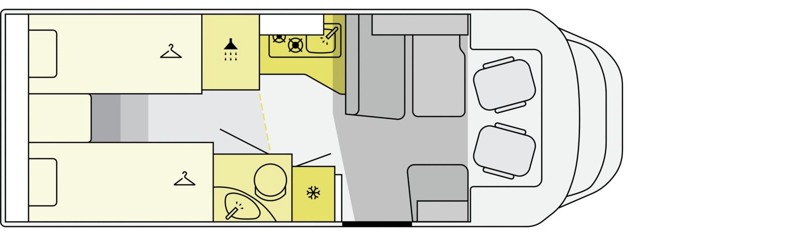 Fahrzeugabbildung Etrusco T 7.4 SB *Markise*Multimedia*Rahmenfenster