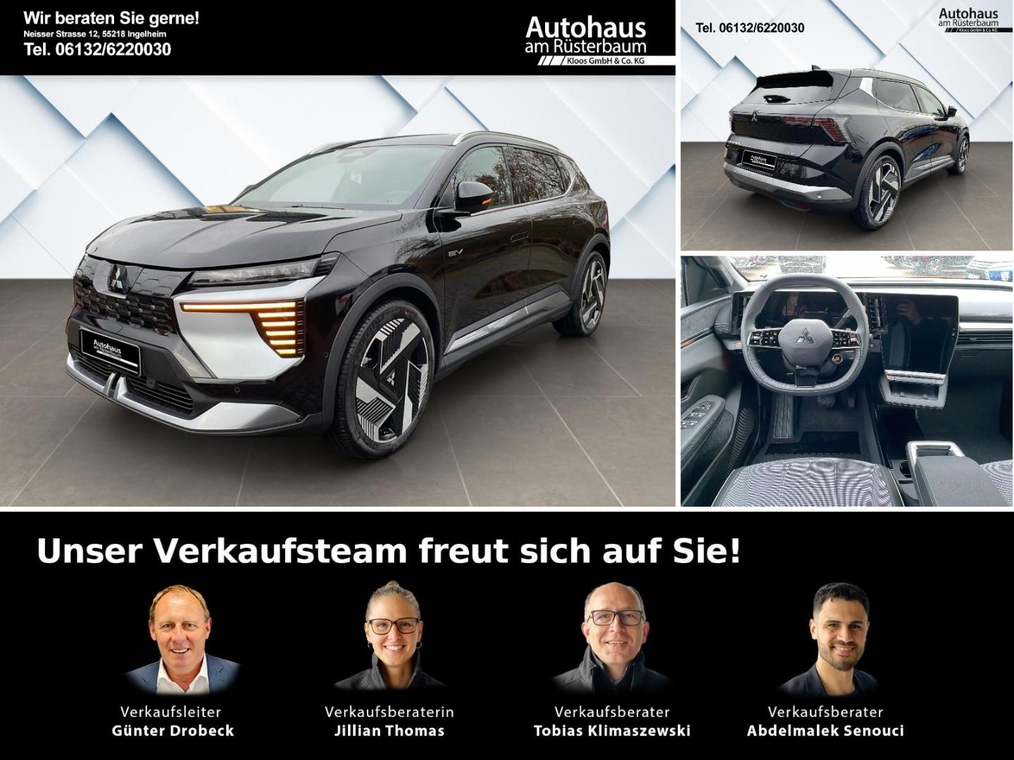 Mitsubishi Eclipse Cross 87kWh Diam. TOP 22kW 360 Kamera LE