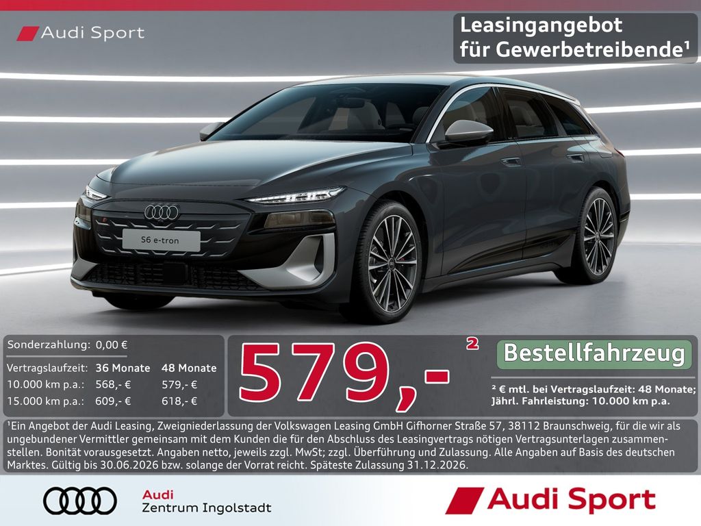 Audi S6 e-tron