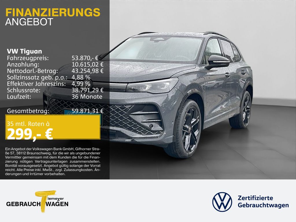 Volkswagen Tiguan 1.5 TSI DSG eHybrid R-LINE BLACK 272PS LM