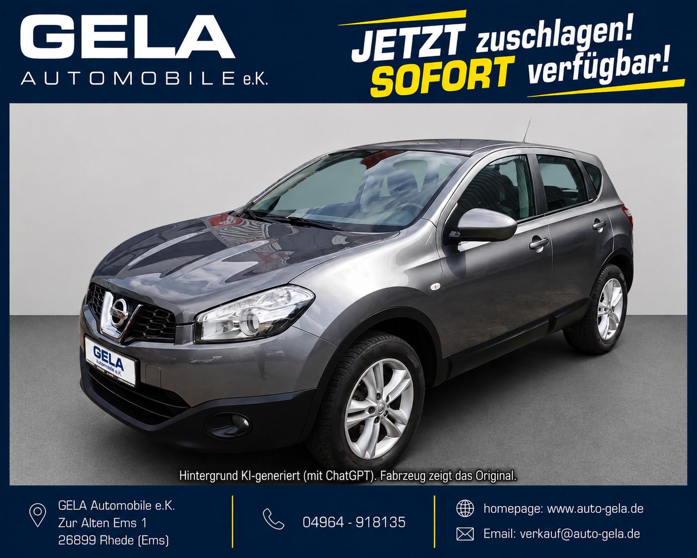 Nissan Qashqai 1.6 Acenta /17 Zoll/Allwetter/ankl.Außen