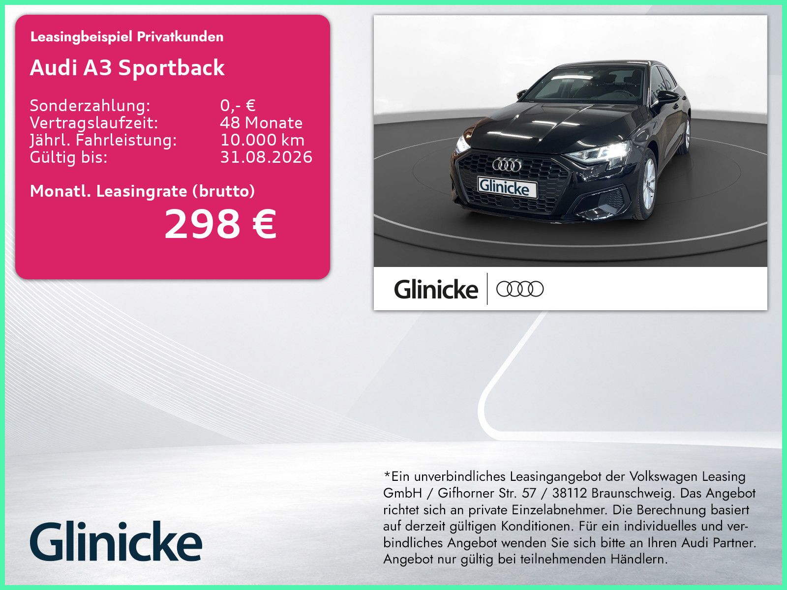 Audi A3 Sportback 30 TFSI LM 16" Klima Sitzhz. DAB