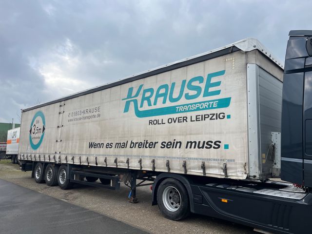 Schmitz Cargobull Tautliner verbreiterbar auf 3.50m 2 Liftachsen