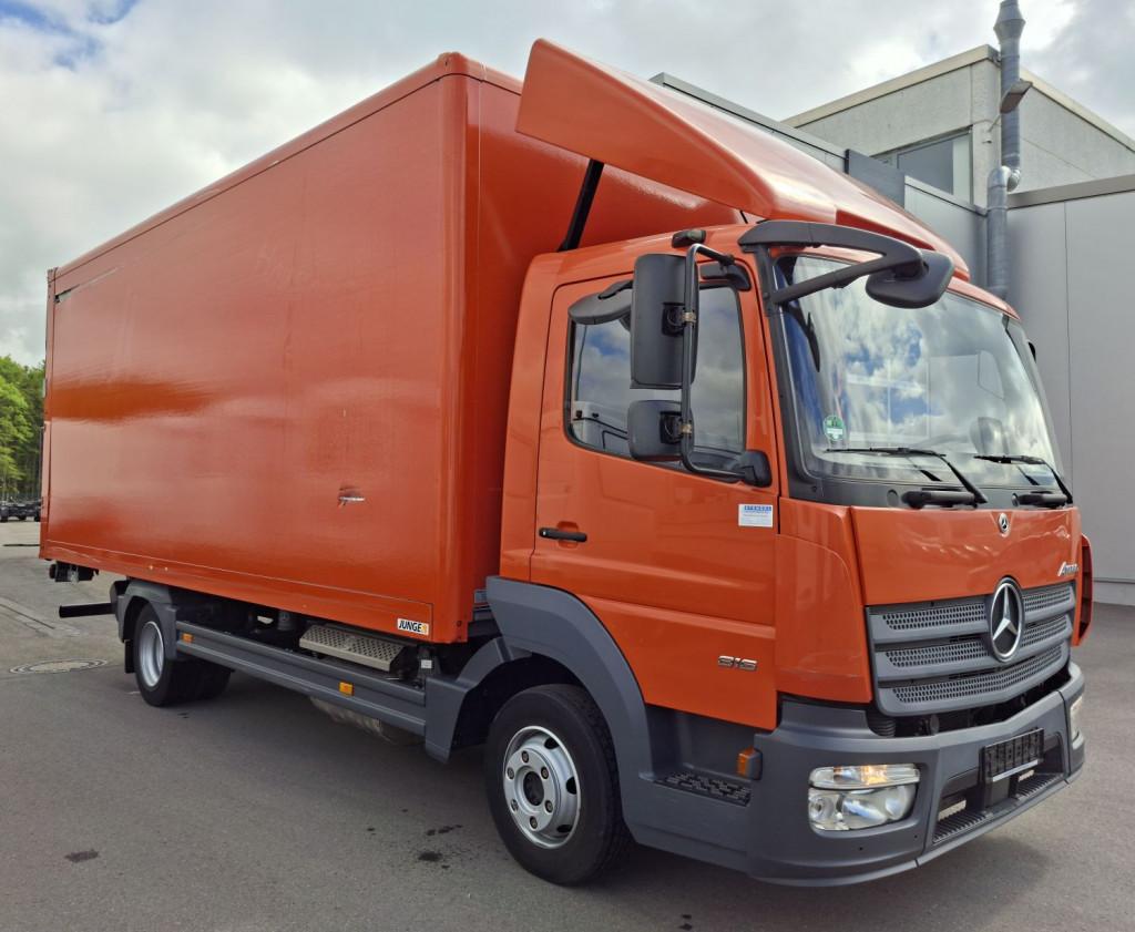 Mercedes-Benz 816 L Atego Klima Koffer Ladebordwand Euro6D