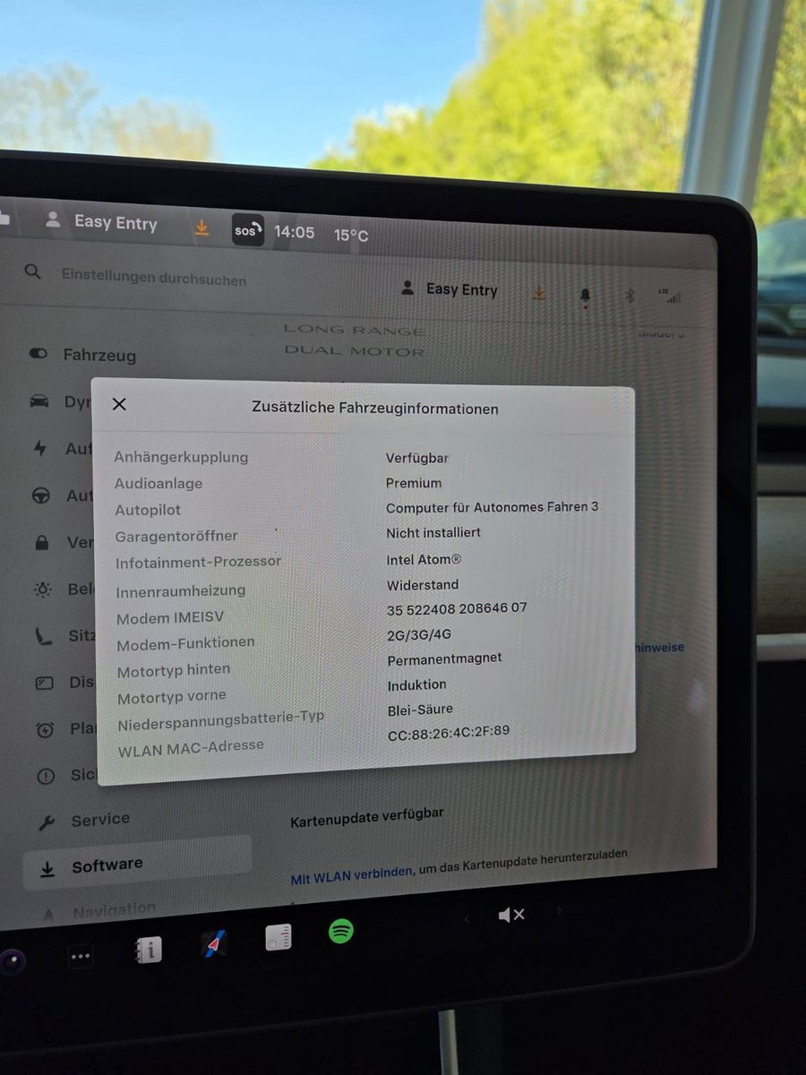 Fahrzeugabbildung Tesla Model 3 Long Range Dual AWD