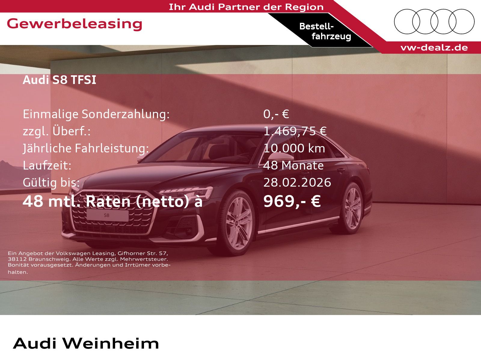 Audi S8 - Bild 1
