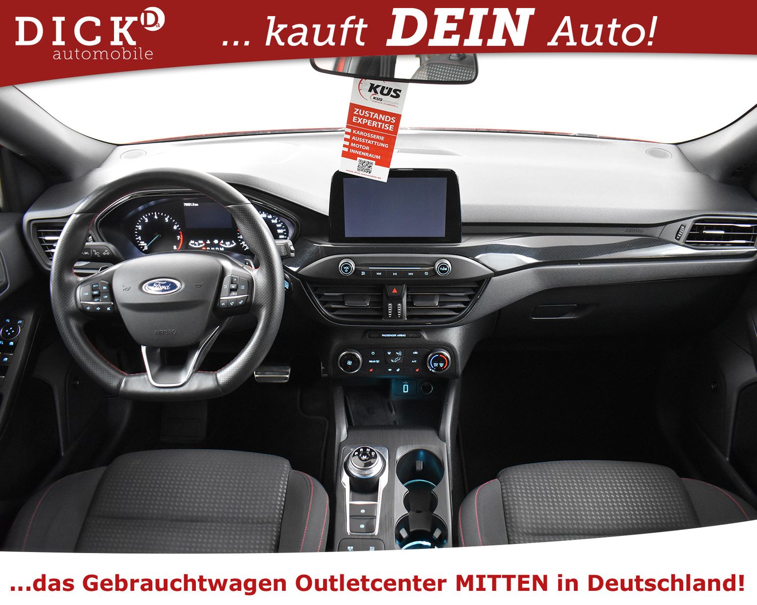 FORD Focus Tur 1.0 EB Aut ST-Line NAV+LED+SHZ+B&O+DAB - Image 12