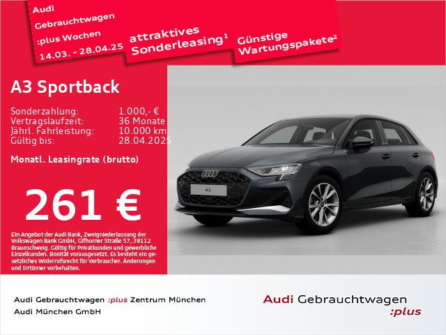 Audi A3 Sportback 35 TFSI S tronic advanced ACC/Virtu