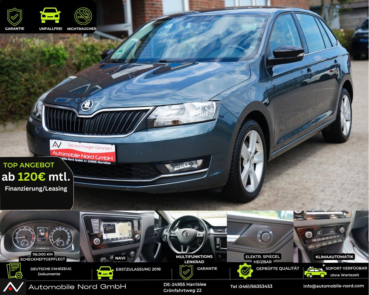 Skoda Rapid Spaceback Style TÜV NEU*SERVICE NEU