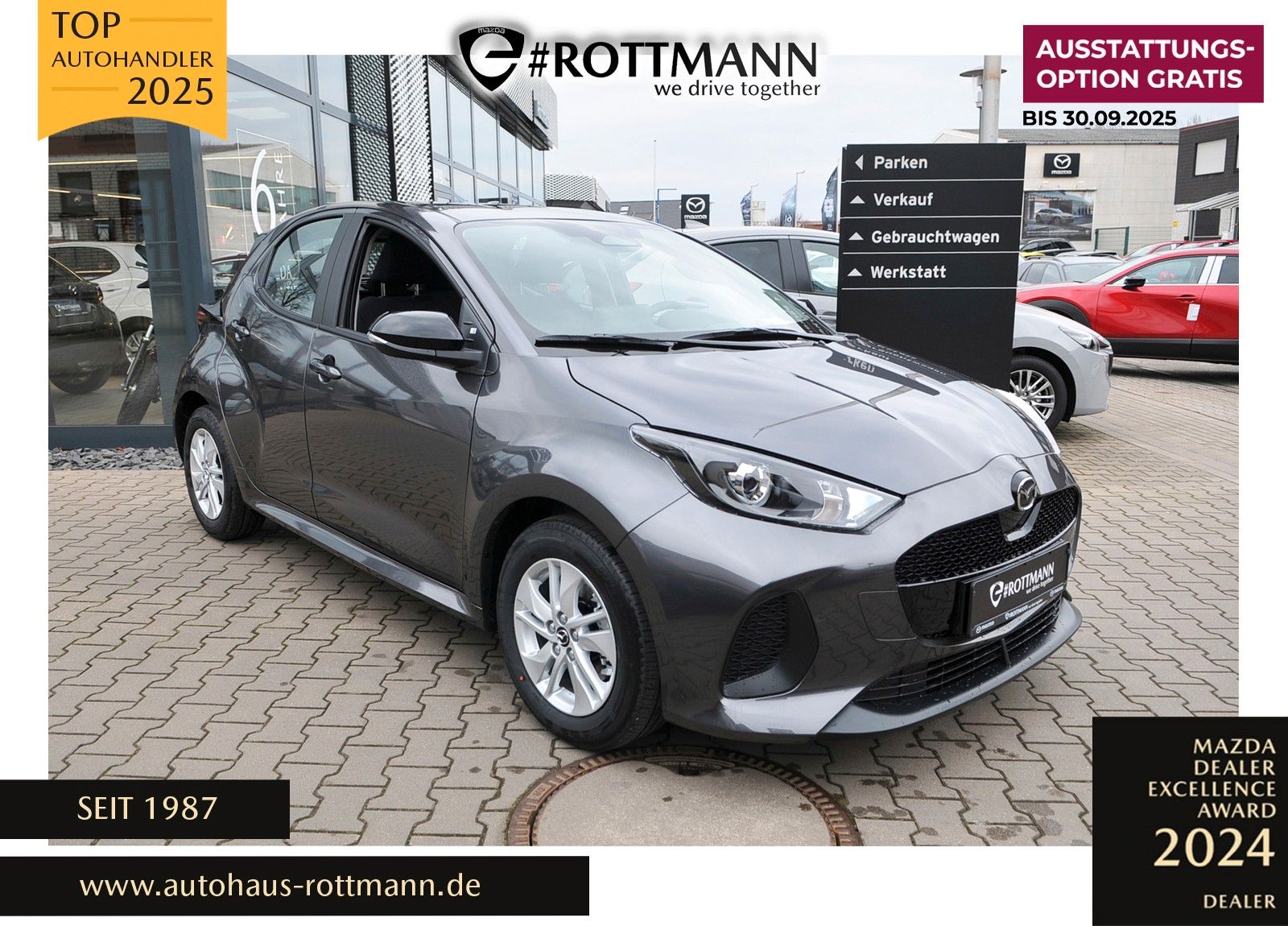Mazda 2 Hybrid 1.5L VVT-i 116PS Aut. CENTRE-Line