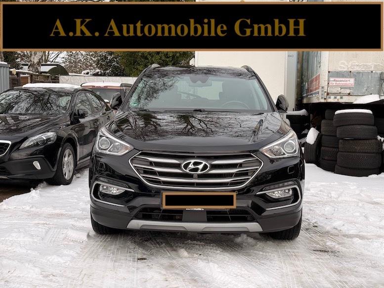 Hyundai Santa Fe blue Premium 4WD+Navi+Leder+Kamera+8xLM
