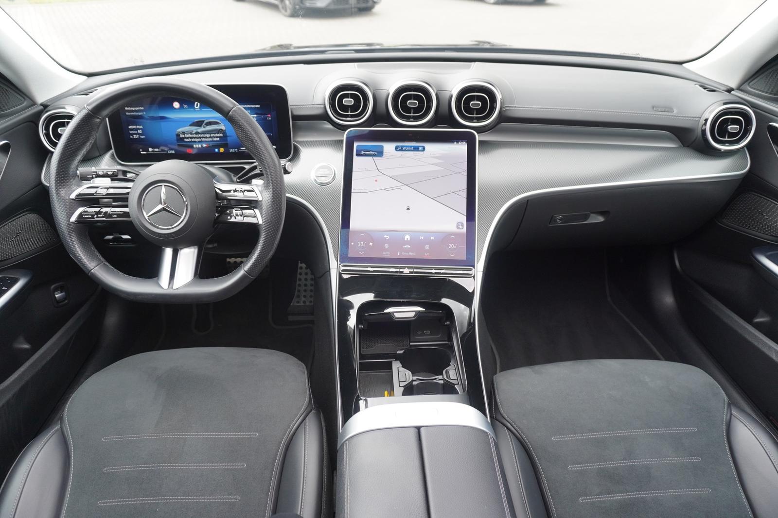 Mercedes-Benz C-Class C180 T-Modell AMG Line LED Navi Panorama Kamera, миниатюра 10