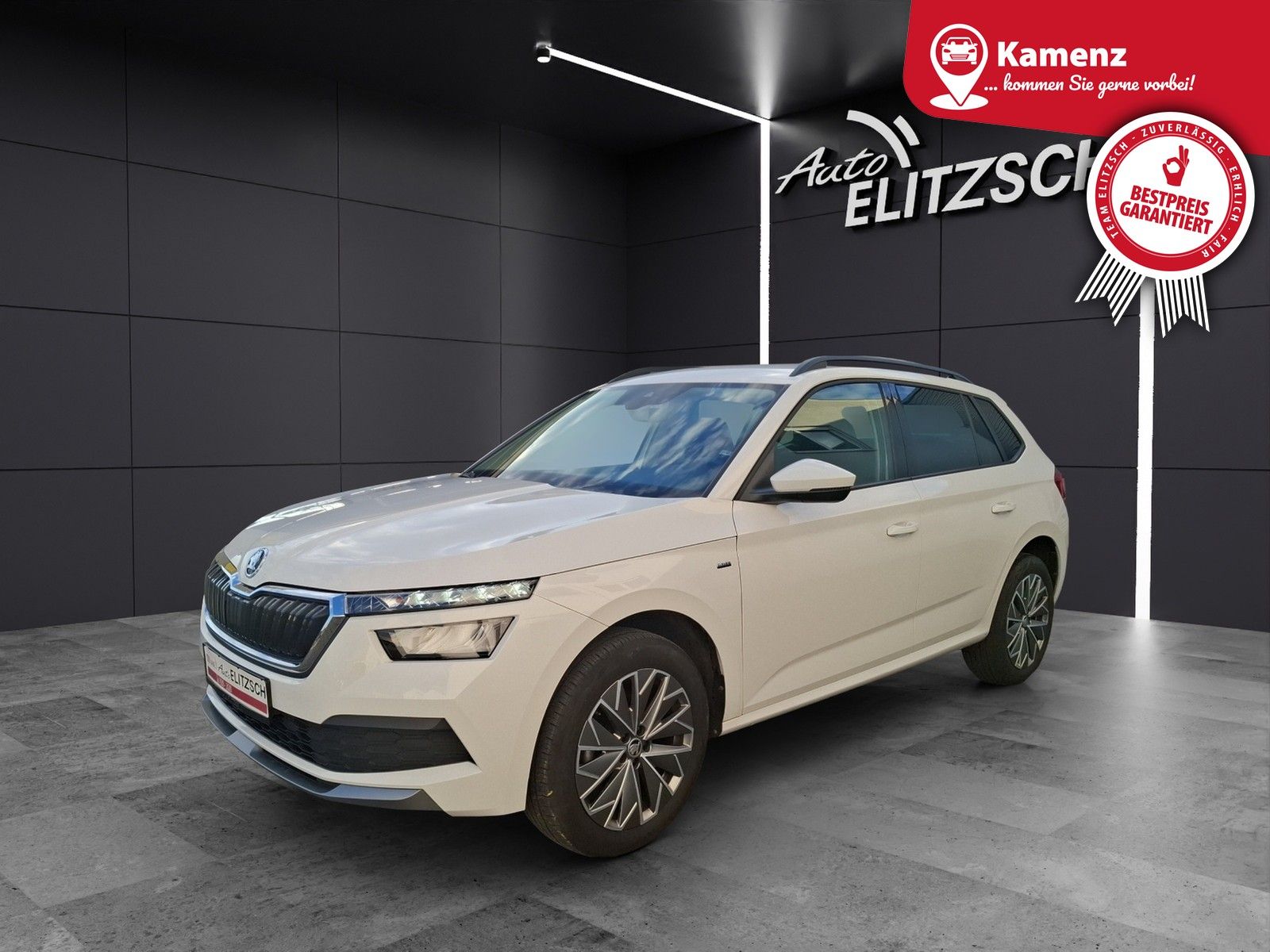 Fahrzeugabbildung SKODA Kamiq TSI Clever LED Navi AID GRA PDC SH LM