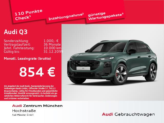 Audi Q3 TFSI qu. S tronic ACC/AHK/StdHzg/HuD