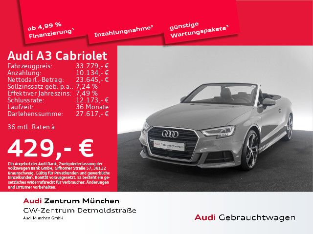 Audi A3 Cabriolet 35 TFSI S tronic sport S line Virtu