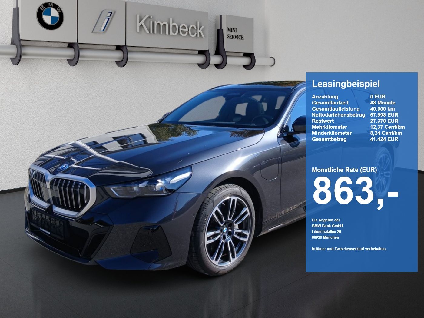 BMW 550e xDrive Touring M SPORT Sitzbelüft Pano 360°