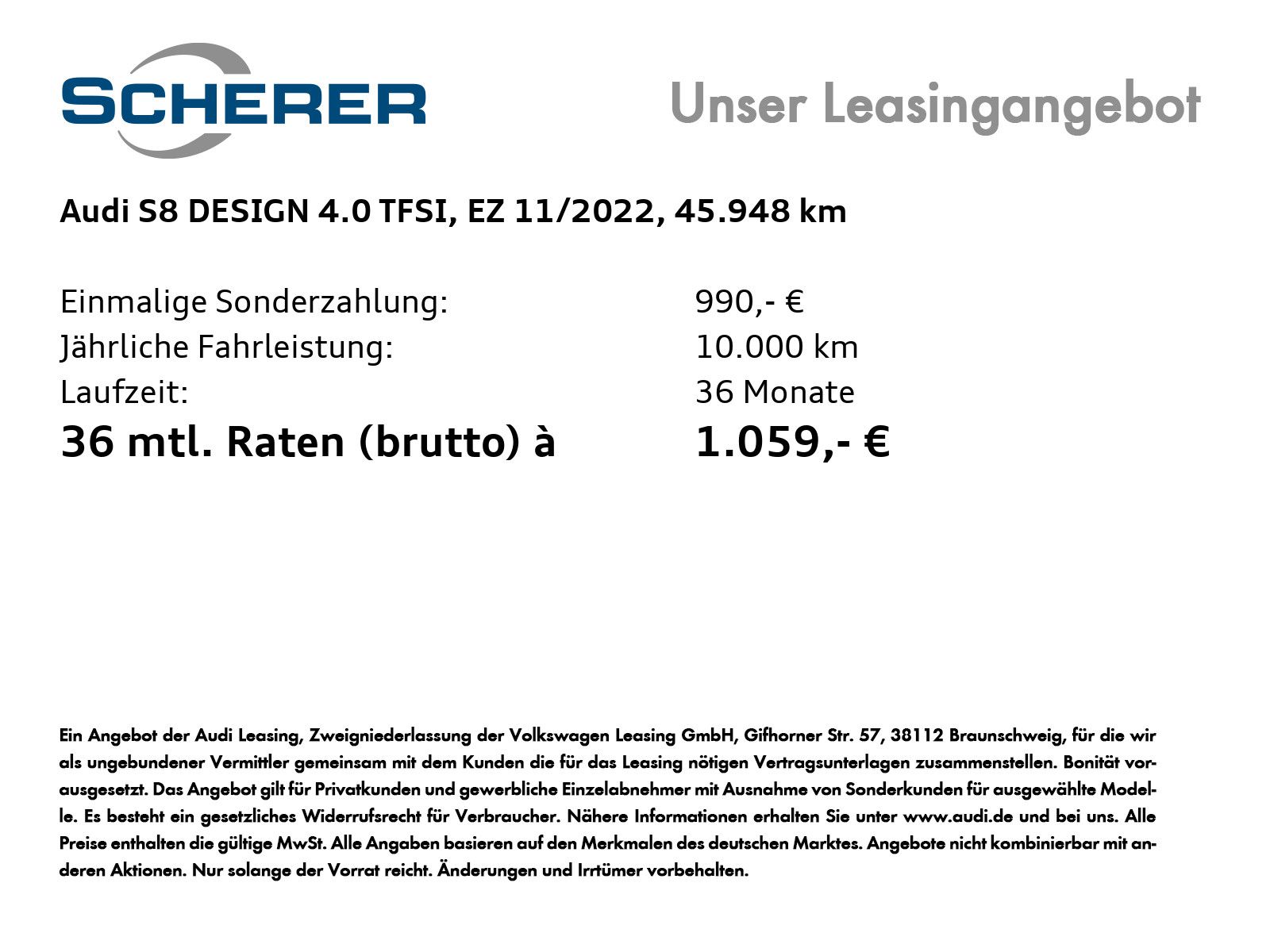 Audi S8 4.0 TFSI MATRIX HUD Design Selection imagem 2