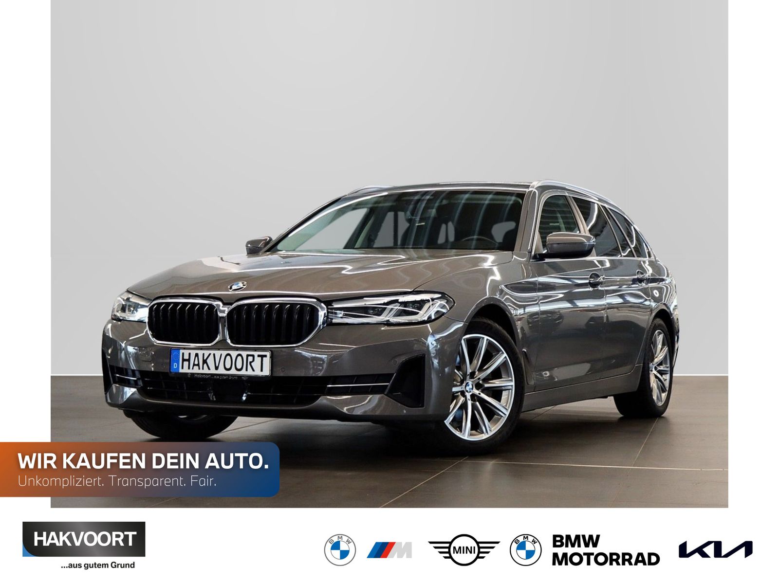BMW 520d Touring, Abstandstempomat, Kamera
