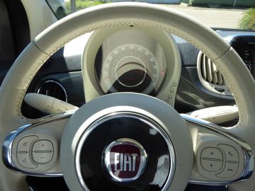 Fiat 500 1.2 8V Lounge Klimaautomatik Parksensoren Bl