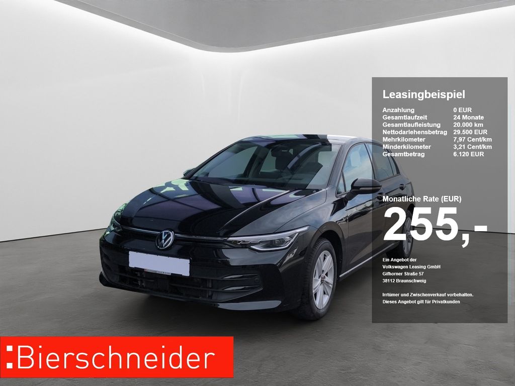 Golf 8 1.5 eTSI DSG Life LED NAVI STAND-HZ PDC K