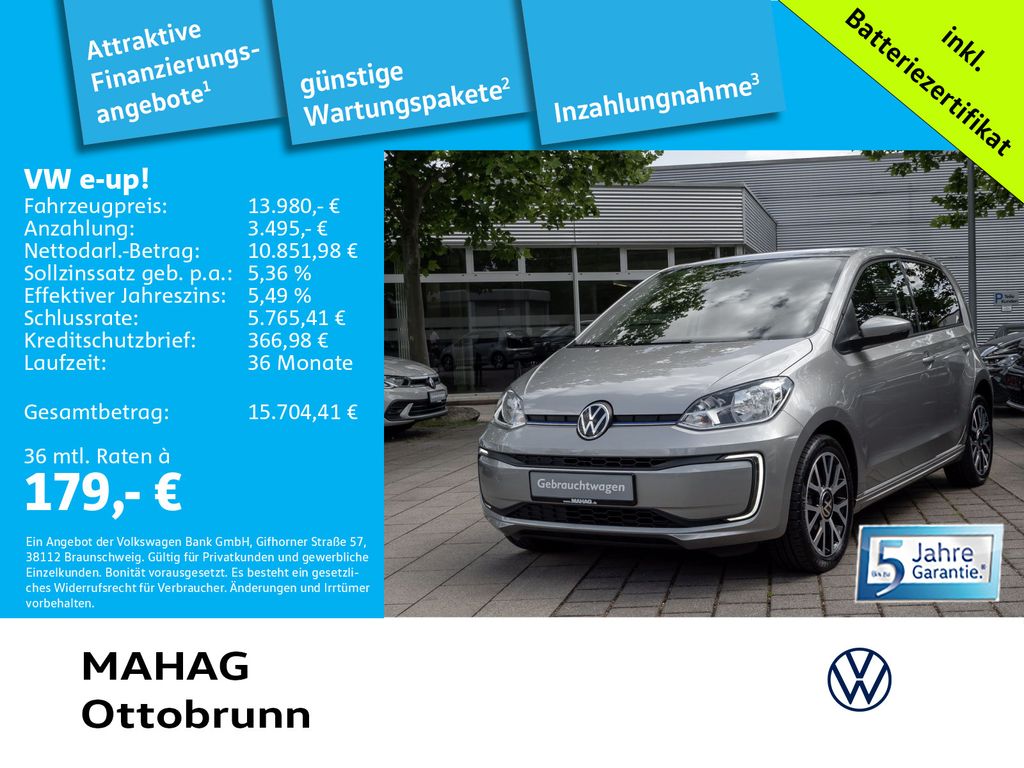 Image of Volkswagen e-up!
