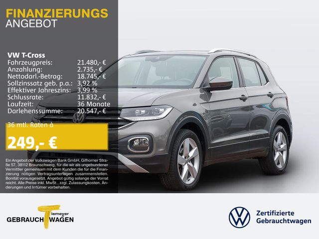 Volkswagen T-Cross 1.0 TSI DSG STYLE LED NAVI VIRTUAL AHK