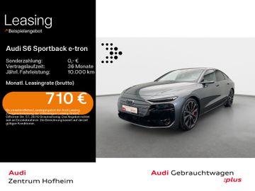 Audi Leasingangebot: Audi S6 Sportback e-tron S line edition one*Air*B&O*A