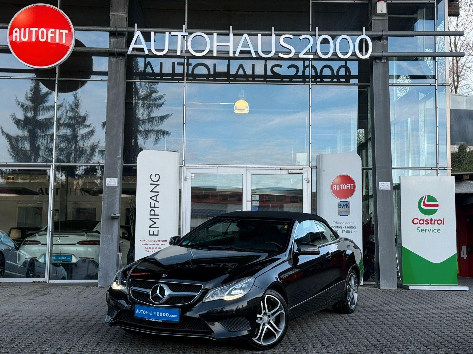 Mercedes-Benz E 220 CDI 7G-Aut. Cabrio/SPORT/AIRC/18"/LEDER/