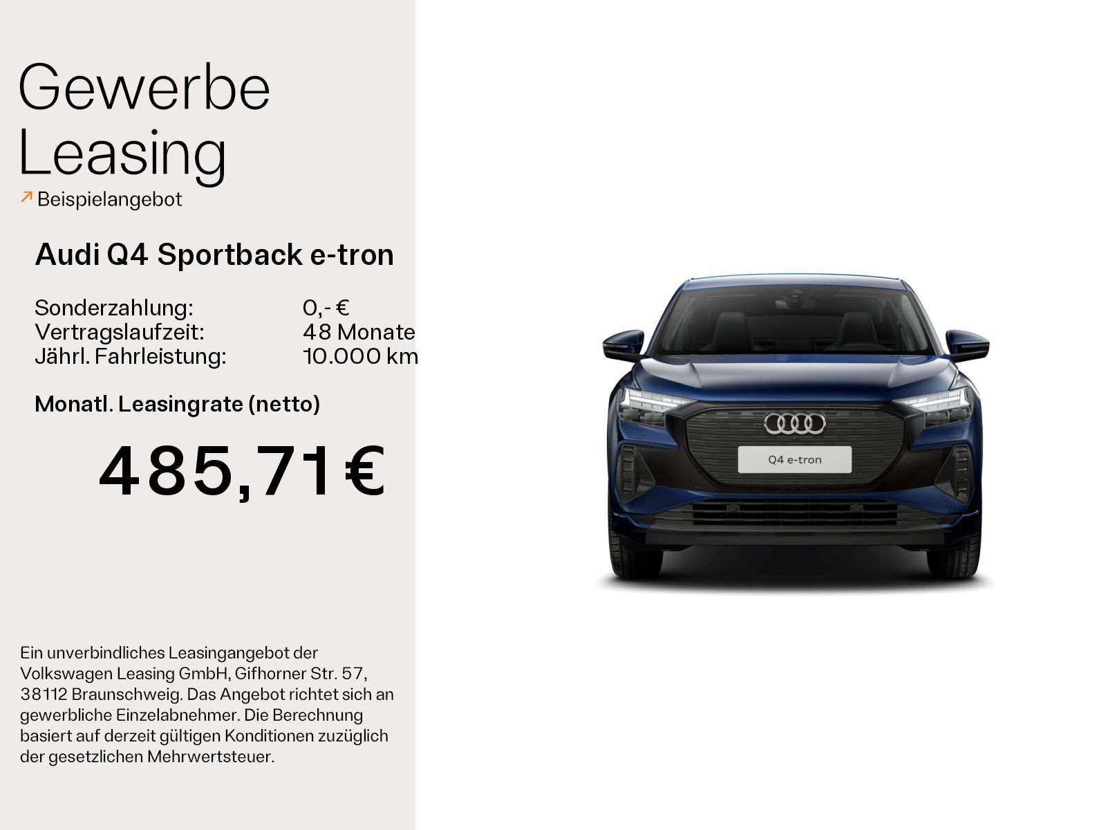 Audi Q4 Sportback 40 e-tron 404km WLTP Matrix HuD AHK foto 2