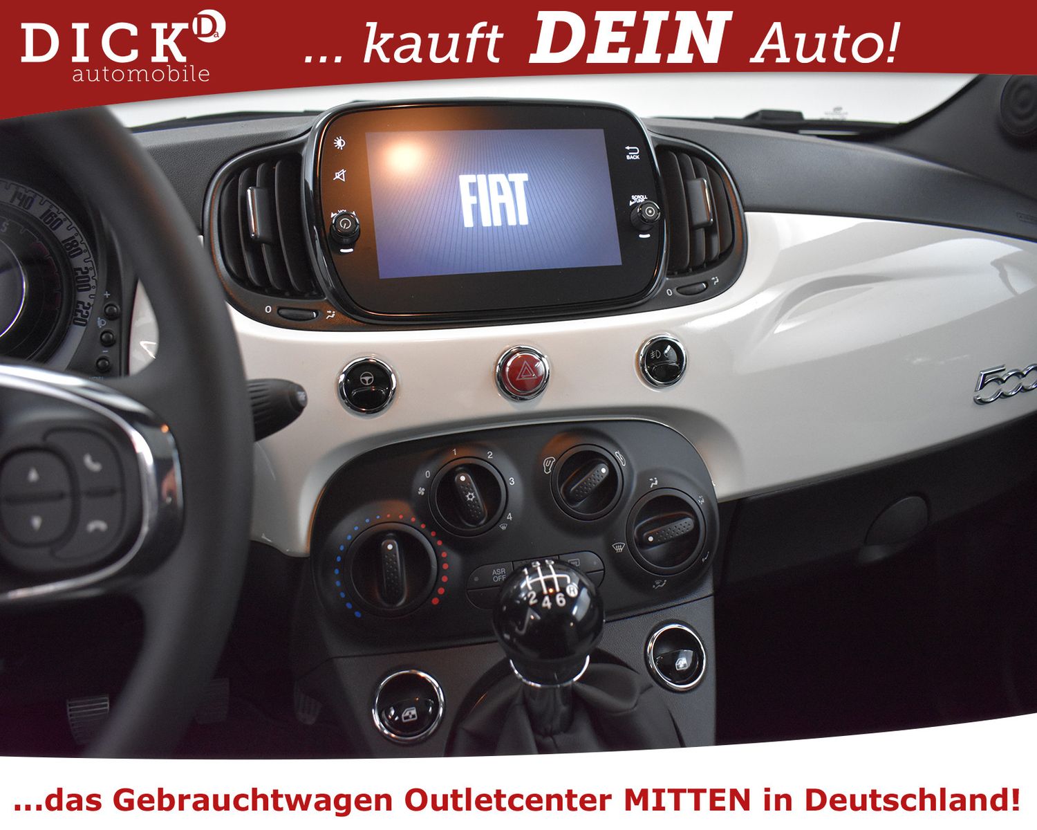 FIAT 500 Dolcevita PANO+LEDER+NAVI+DAB+MFL+TEMP+PDC+ - Image 15