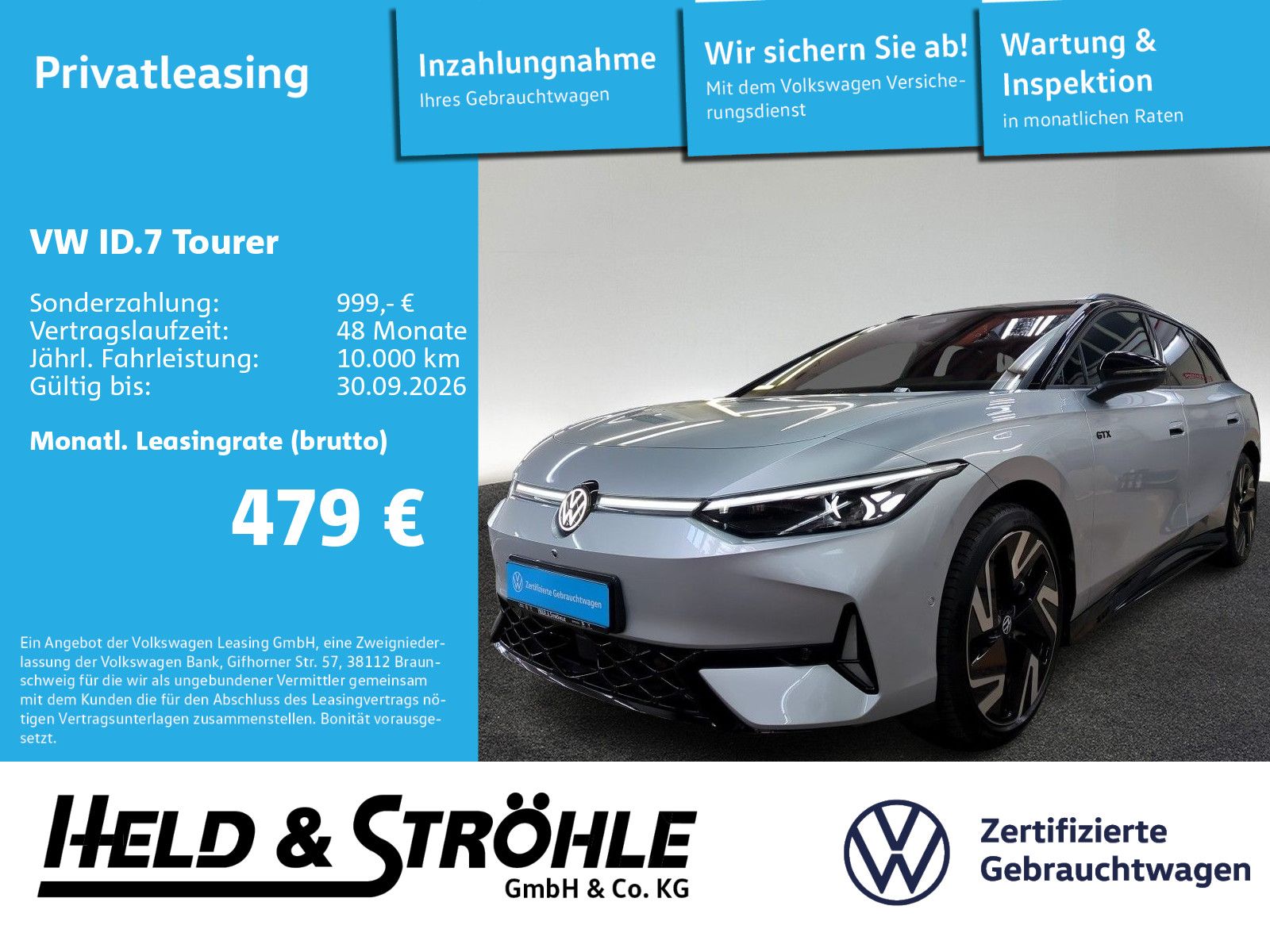 Volkswagen ID.7 Tourer GTX 4M AHK PANO HuD MATRIX DCC 21 foto 1