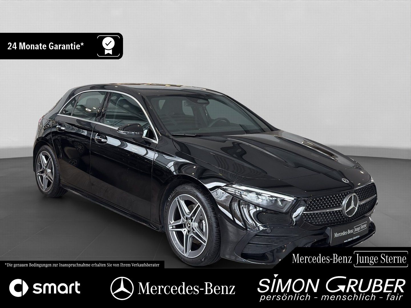 Fahrzeugabbildung Mercedes-Benz A 200 AMG Adv+ Ambi KeyGo MBeam Distronic Kamera