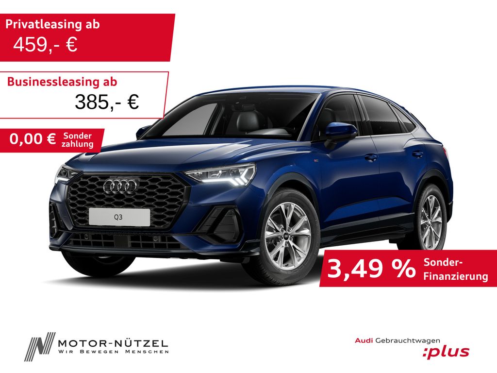 Q3 Sportback 35 TDI S-TR S-LINE LED+NAVI+RFK+ACC