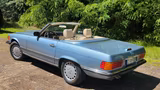 Mercedes-Benz SL 560 V8, matching, renovation. - blaue Mercedes-Benz SL 560