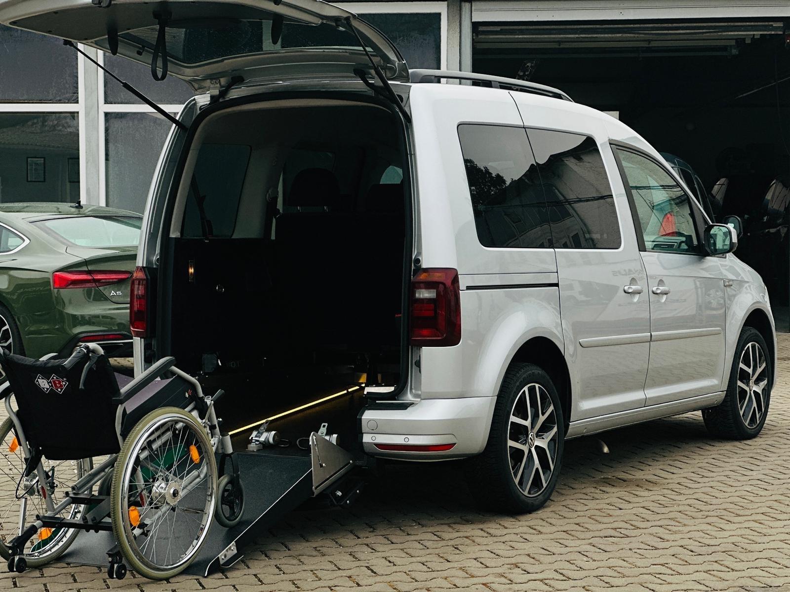 Volkswagen Caddy DSG-Behindertengerecht-Rampe