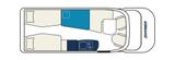 HYMER / ERIBA / HYMERCAR B-Klasse MC T 580 (26) XXL-Bett, SAT+TV - HYMER / ERIBA MC T 580