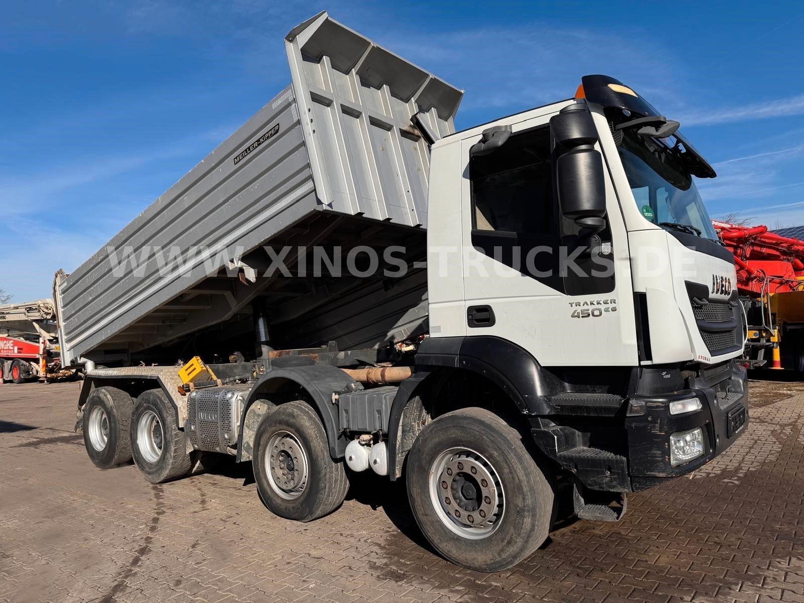 Iveco TRAKKER 450 MEILLER GESTEINSMULDE 2-SEITEN