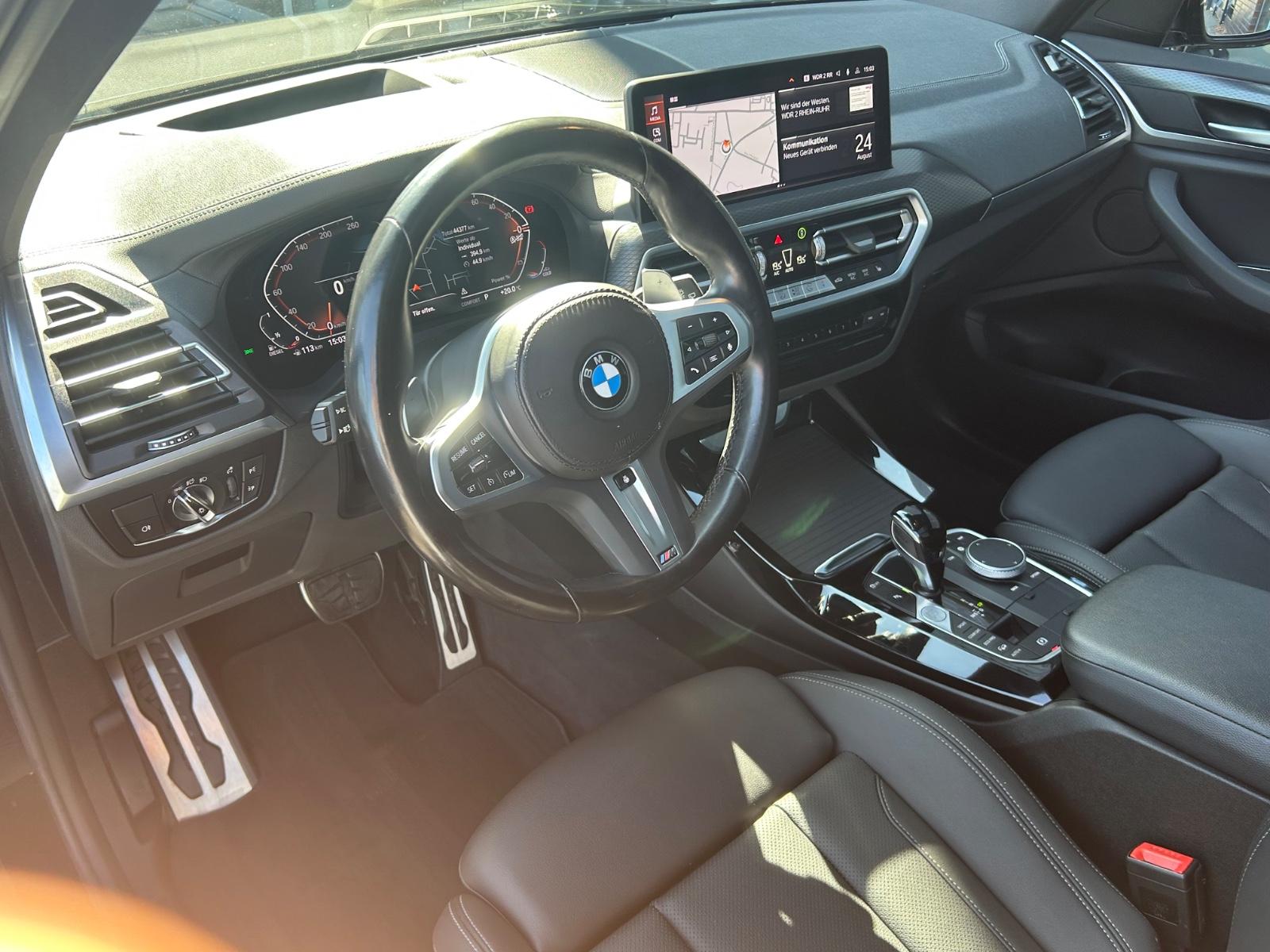 BMW X3 xDrive 20d M Sport PANO LASER ACC HUD AHK 20" — 37