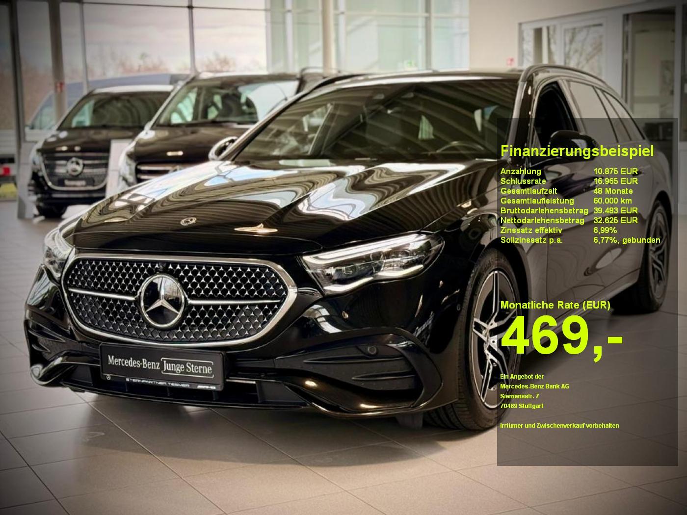 Mercedes-Benz E 220 d T AMG+AHK+NIGHT+DIGIGLIGHT+MEMORY