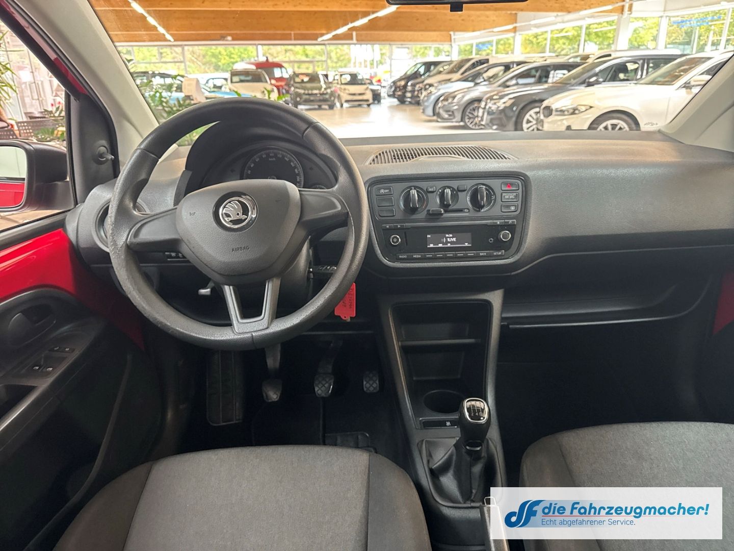 Fahrzeugabbildung SKODA Citigo Active Berganfahrass. GA Klima teilb.Rück
