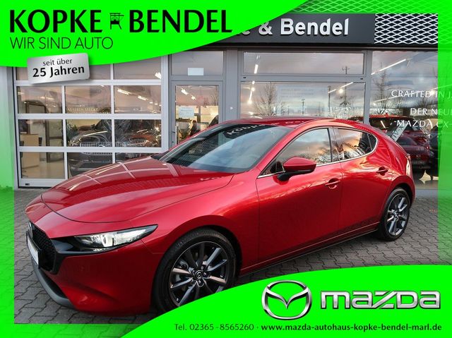 Mazda 3 SKYACTIV-X 2.0*wie Jahreswagen innen und außen