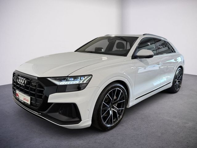 Q8 55 TFSI QUATT S LINE HD MATRIX+LUFT+AHK+PANO+