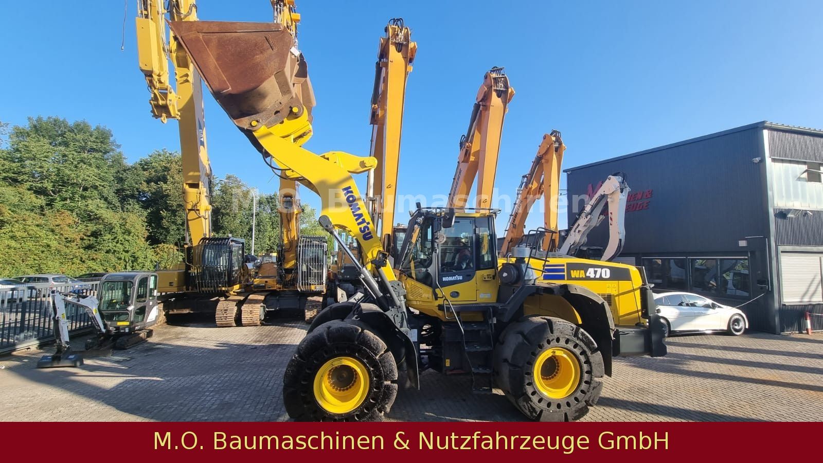 Fahrzeugabbildung Komatsu WA 470-8 / ZSA / Waage / AC/