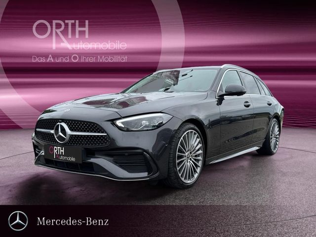 MERCEDES-BENZ C 180 T AMG-LINE+NAVI+KAMERA+AHK+ACC+SPUR-W+LED