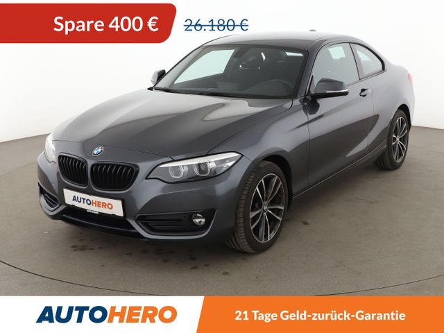 BMW 220i Sport Line Aut.*NAVI*LED*CAM*TEMPO*SHZ*